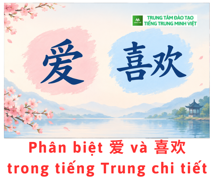 Phân biệt 爱 và 喜欢 trong tiếng Trung chi tiết Phân biệt 爱 và 喜欢 trong tiếng Trung chi tiết